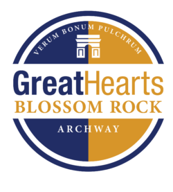 Great Hearts Blossom Rock crest